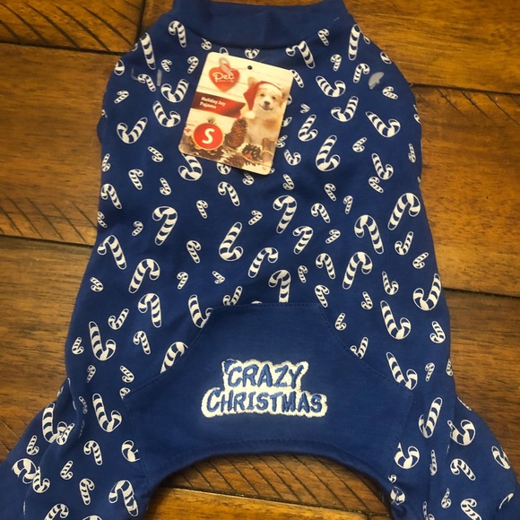 Holiday Joy Dog Pajamas - Picture 1 of 3
